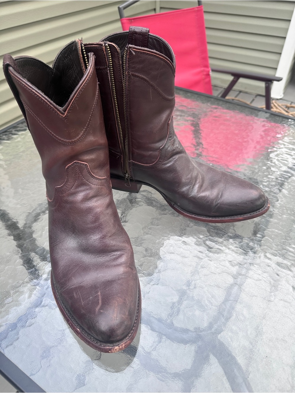 Tecovas Roper Zip Cowboy Boots 11.5